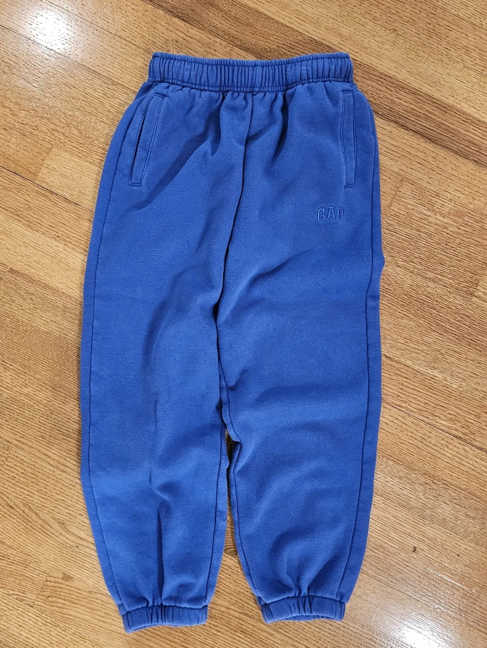GAP Kids Girls Royal Blue/Purple Fleece Sweatpants Joggers Sz M (8)